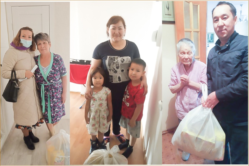 Благотворительная акция для нуждающихся людей в г. Нур-Султан, приуроченная к Международному дню пожилых людей - 4