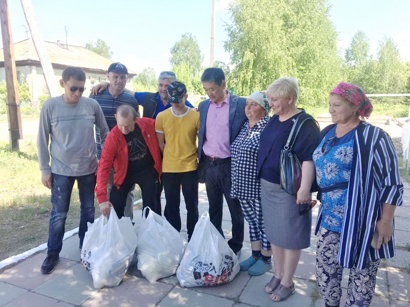70 продовольственных пакетов были переданы в Восточно-Казахстанской области на сумму 605000 тг - 11