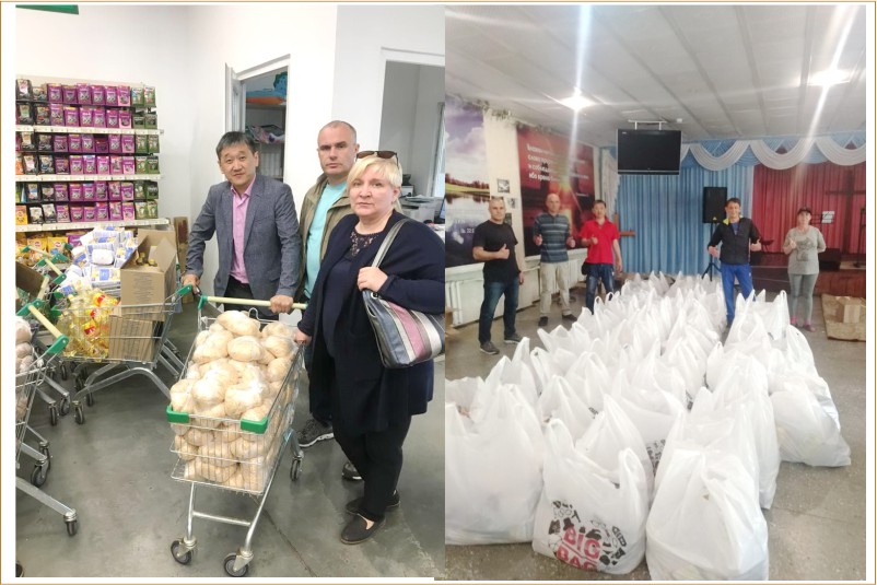 70 продовольственных пакетов были переданы в Восточно-Казахстанской области на сумму 605000 тг - 9