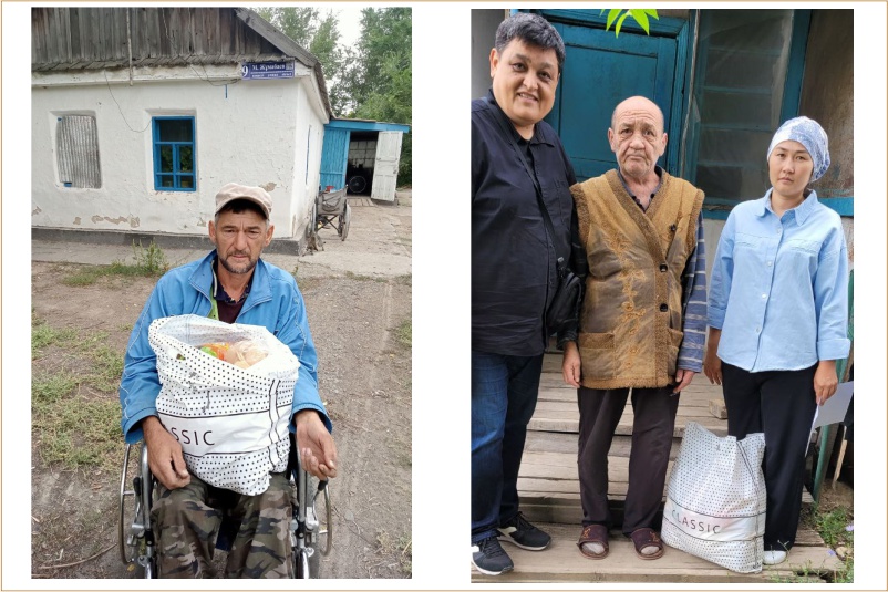В поселках области Жетысу состоялась благотворительная акция - 12