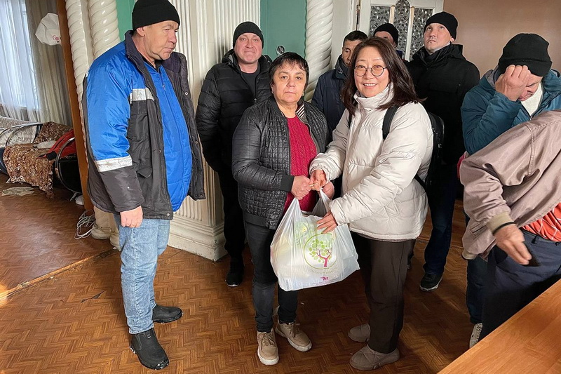 Продуктовые наборы получили малоимущие семьи в Алматы - 4